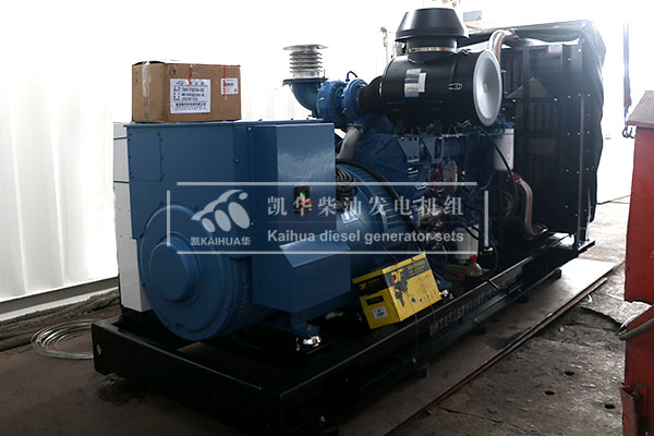 威?？蛻粲嗁?gòu)的500kw玉柴發(fā)電機(jī)組成功出廠